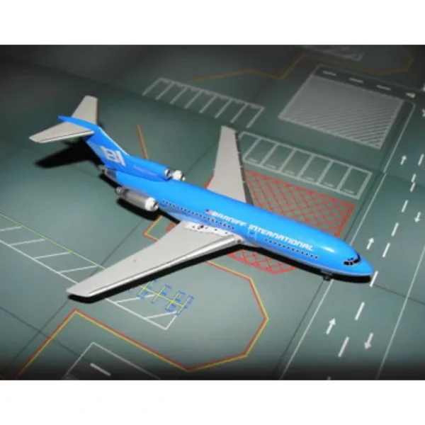 Jet-X JX033 1:400 Braniff International Boeing 727-100 - Miniature Marvels: Airplane Models & Painted Dice* Airplane Model