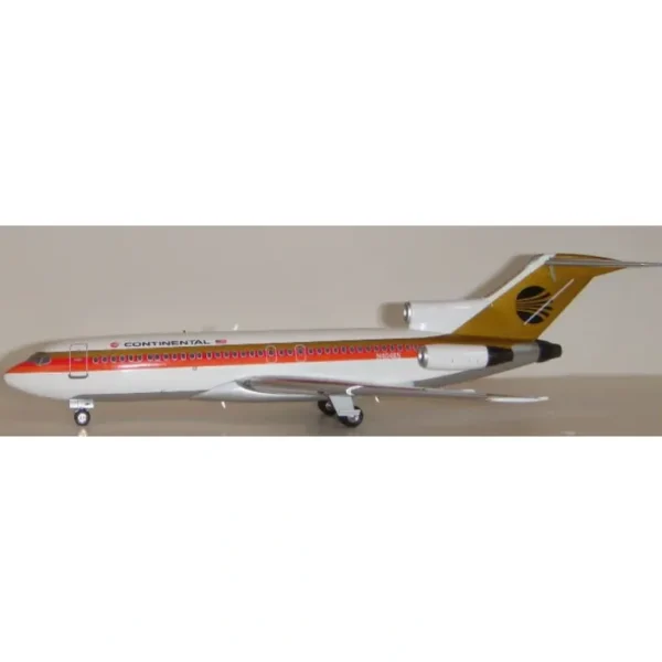 Jet-X JXL174A 1:200 Continental Airlines Boeing 727-100 - Miniature Marvels: Airplane Models & Painted Dice* Airplane Model