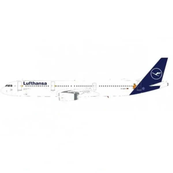JFox 1:200 JF-A321-025 A321 Lufthansa D-AIRY - Miniature Marvels: Airplane Models & Painted Dice* Airplane Model