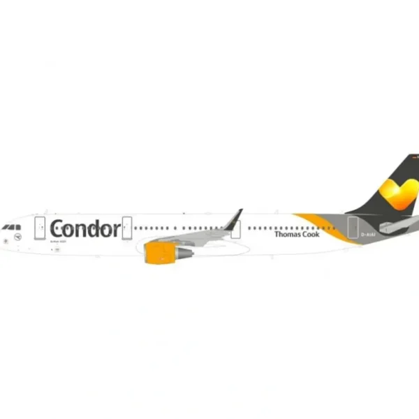 JFox 1:200 JF-A321-006 Condor Thomas Cook Airbus A321 D-AIAI - Miniature Marvels: Airplane Models & Painted Dice* Airplane Model