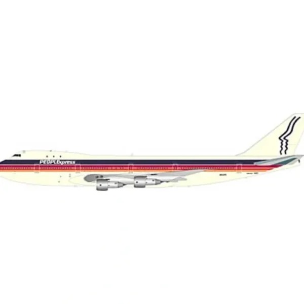 *JFox 1:200 People Express Boeing 747-100 JF-747-1-002 - Miniature Marvels: Airplane Models & Painted Dice* Airplane Model