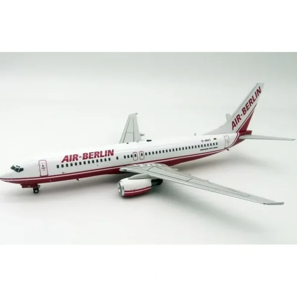 JFox JF-737-8-007 1:200 Air Berlin Boeing 737-800 D-ABAT - Miniature Marvels: Airplane Models & Painted Dice* Airplane Model