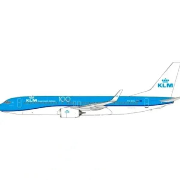JFox JF-737-8-011 1:200 KLM Boeing 737-800 PH-BXC - Miniature Marvels: Airplane Models & Painted Dice* Airplane Model
