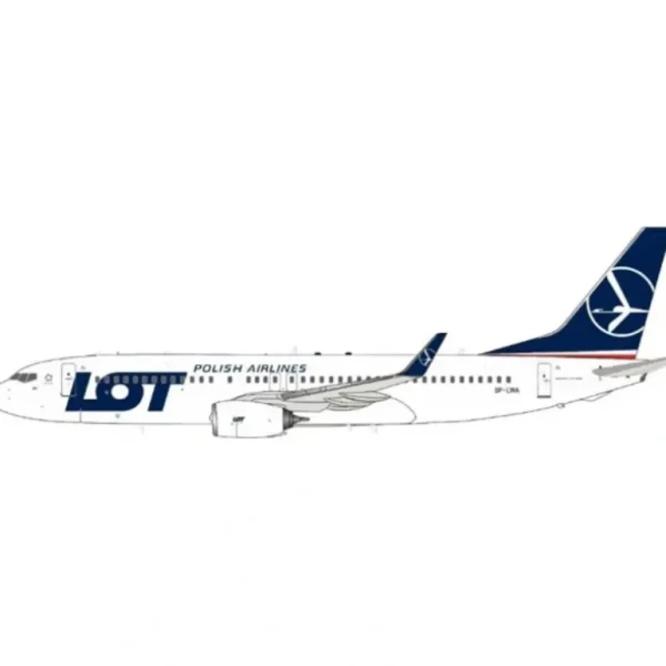 *JFox JF-737-8-031 1:200 LOT Boeing 737-800 SP-LWA - Miniature Marvels: Airplane Models & Painted Dice* Airplane Model