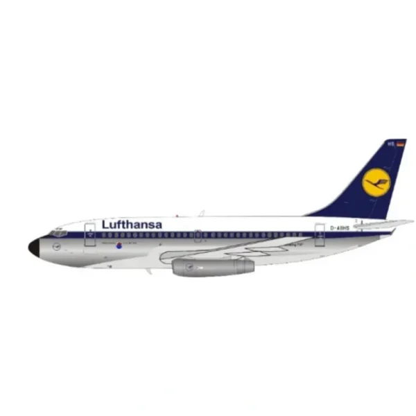 *JFox JF-737-2-010 1:200 Lufthansa Boeing 737-200 - Miniature Marvels: Airplane Models & Painted Dice* Airplane Model