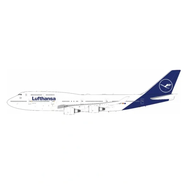 JFox JF-747-4-067 1:200 Lufthansa Boeing 747-430 D-ABVY - Miniature Marvels: Airplane Models & Painted Dice* Airplane Model