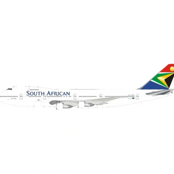 JFox JF-747-2-016 1:200 South African Boeing 747-200 ZS-SAL - Miniature Marvels: Airplane Models & Painted Dice* Airplane Model