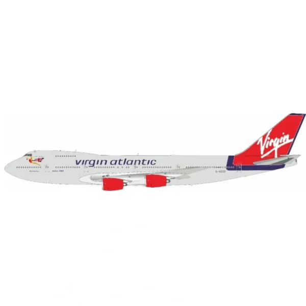 *JFox JF-747-2-035 1:200 Virgin Atlantic Boeing 747-200 - Miniature Marvels: Airplane Models & Painted Dice* Airplane Model