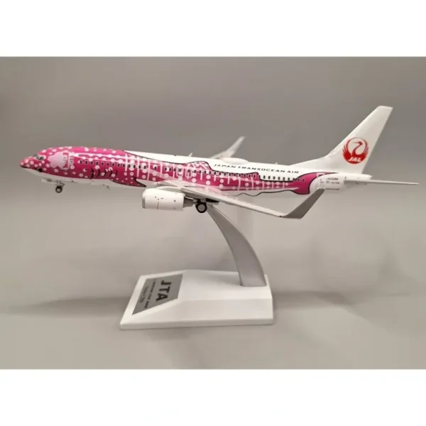 JFox JF-737-8-041 737-8Q3 Japan Transocean Air (Sakura Jinbei Livery) JA06RK - Miniature Marvels: Airplane Models & Painted Dice* Airplane Model