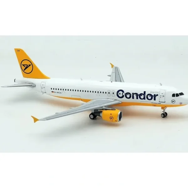 Jfox JF-A320-034 1:200 A320-200 Condor D-AICA - Miniature Marvels: Airplane Models & Painted Dice* Airplane Model