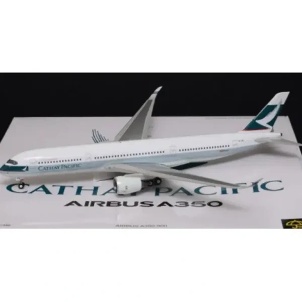 JFox JF-A350-001 1:200 Airbus A350-900 Cathay Pacific B-LRA (Flaps Up) - Miniature Marvels: Airplane Models & Painted Dice* Airplane Model