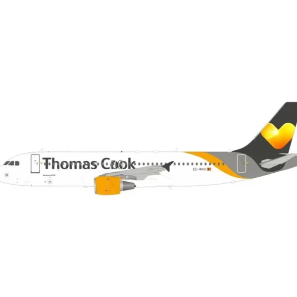 Jfox JF-A320-023 1:200 Airbus A320-200 Thomas Cook EC-MVH - Miniature Marvels: Airplane Models & Painted Dice* Airplane Model