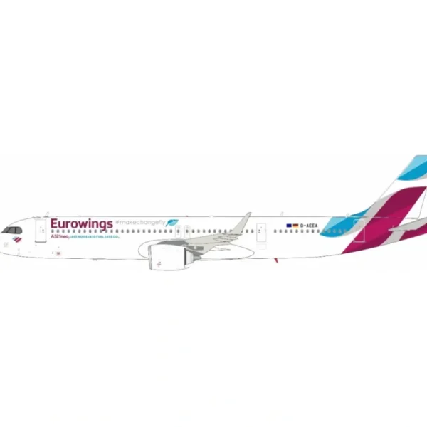 JFox JF-A321-038 1:200 A321-251NX Eurowings D-AEEA - Miniature Marvels: Airplane Models & Painted Dice* Airplane Model