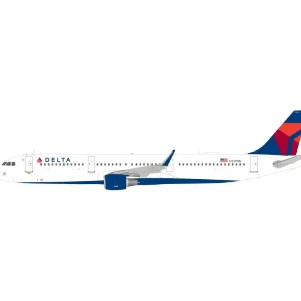 *JFox JF-A321-007 1:200 Delta Airlines Airbus A321 - Miniature Marvels: Airplane Models & Painted Dice* Airplane Model