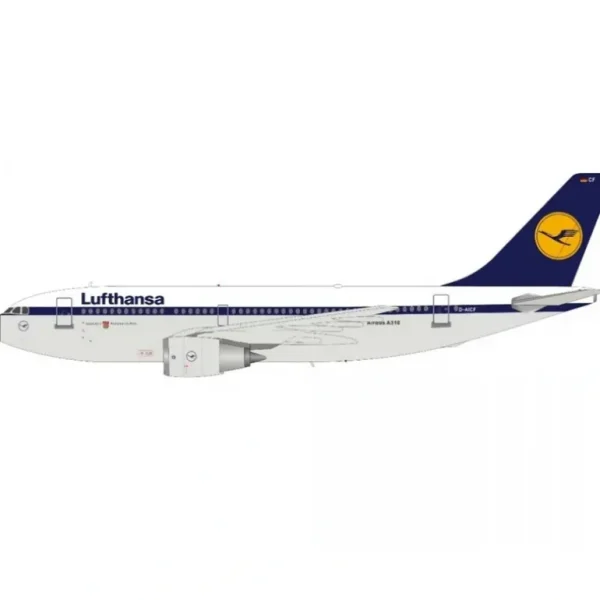 JFox JF-A310-2-001 1:200 Lufthansa Airbus A310 - Miniature Marvels: Airplane Models & Painted Dice* Airplane Model