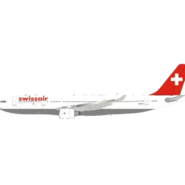 Jfox JF-A330-2-001 1:200 Swissair Airbus A330-200 - Miniature Marvels: Airplane Models & Painted Dice* Airplane Model
