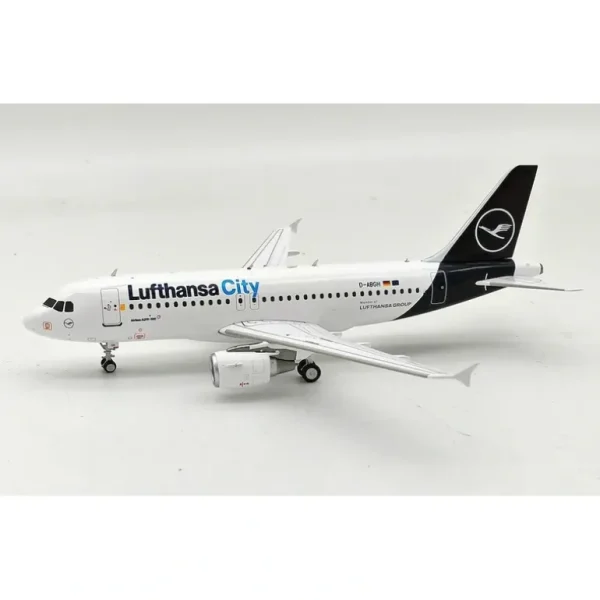 JFox JF-A319-021 A319 Lufthansa City D-ABGH - Miniature Marvels: Airplane Models & Painted Dice* Airplane Model