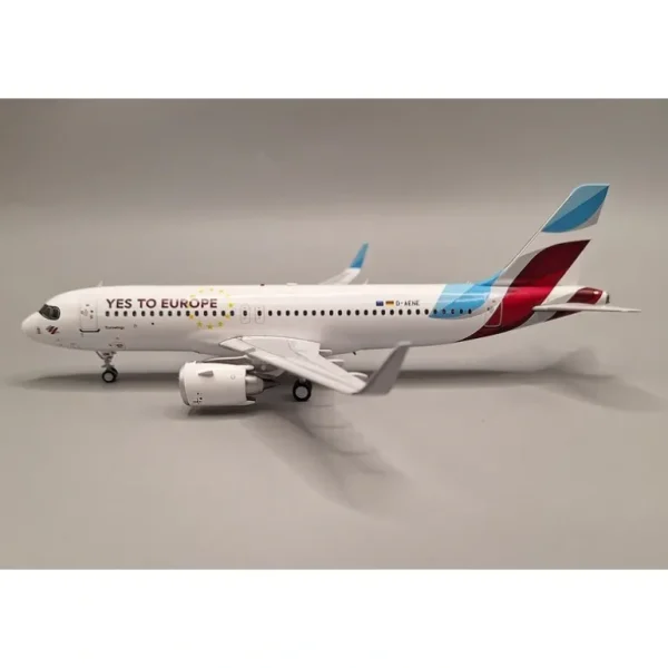 JFox JF-A320-053 A320-251N Eurowings Yes to Europe D-AENE - Miniature Marvels: Airplane Models & Painted Dice* Airplane Model
