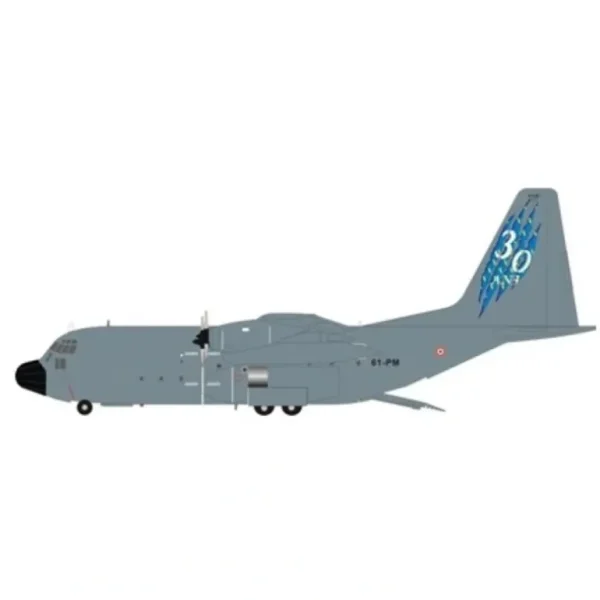 JFox JF-C130-010 1:200 French Air Force C-130H - Miniature Marvels: Airplane Models & Painted Dice* Airplane Model