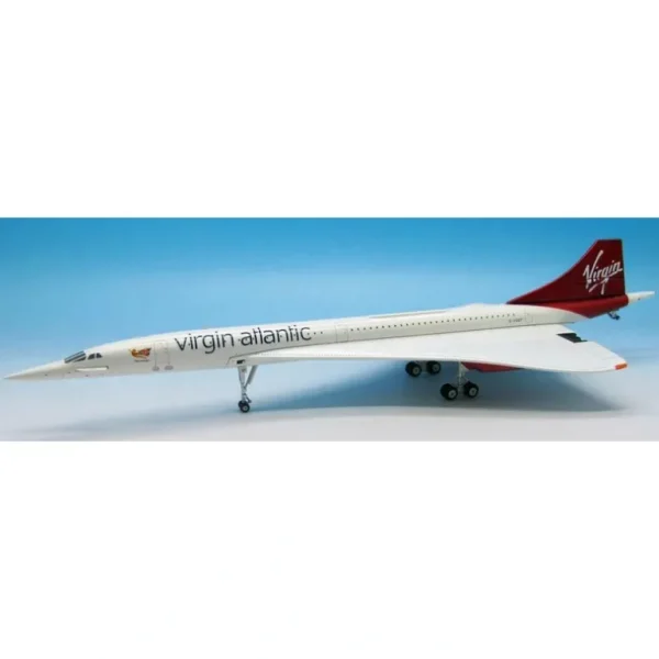 *JFOX JFI-CONC-006 1:200 Virgin Atlantic Concorde G-VSST - Miniature Marvels: Airplane Models & Painted Dice* Shop All