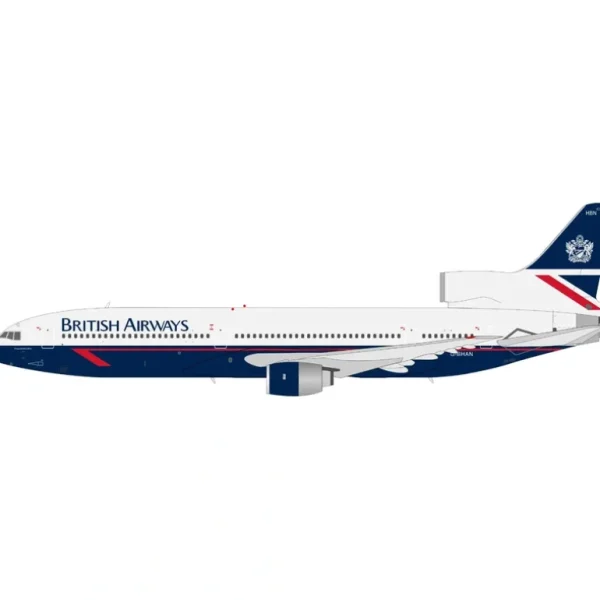 *JFox JF-L1011-007 1:200 British Airways Lockheed L-1011 - Miniature Marvels: Airplane Models & Painted Dice* Airplane Model