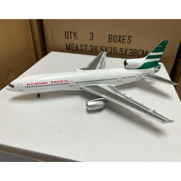 JFox JF-L1011-005 1:200 Cathay Pacific L1011 - Miniature Marvels: Airplane Models & Painted Dice* Airplane Model