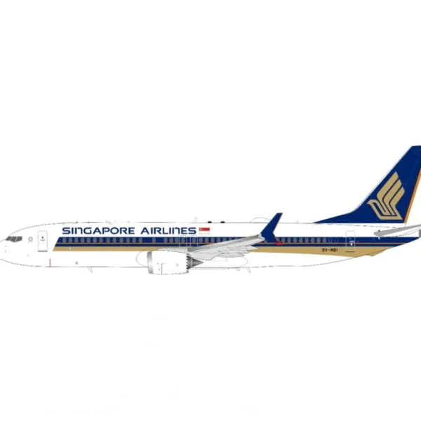 JFox JF-737-8M-003 1:200 737-8 Max Singapore Airlines - Miniature Marvels: Airplane Models & Painted Dice* Airplane Model