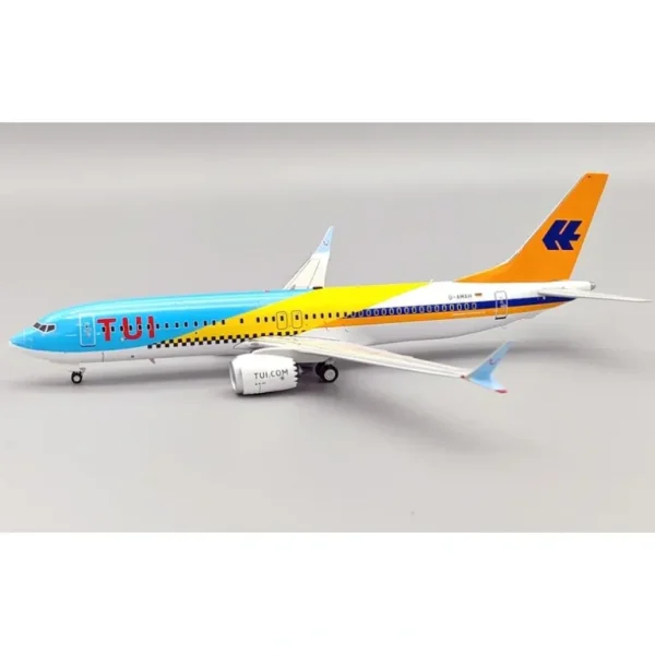 JFox JF-737-8M-010 1:200 TUIfly Boeing 737-8 Max "50 Years Livery" D-AMAH - Miniature Marvels: Airplane Models & Painted Dice* Airplane Model
