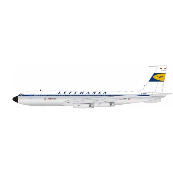JFox JF-707-4-004P 1:200 Lufthansa Boeing 707-430 - Miniature Marvels: Airplane Models & Painted Dice* Airplane Model
