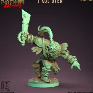J'Kol Uten - Miniature Marvels: Airplane Models & Painted Dice* Miniature