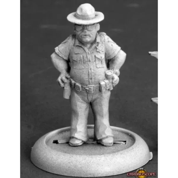 Fashion Joe Don Mitchell, Sheriff: Chronoscope RPR 50256 - Miniature Marvels: Airplane Models & Painted Dice Miniature