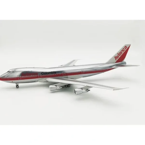 JP60 Models JP60-AV-742-64 Avianca 747-200 N9664 - Miniature Marvels: Airplane Models & Painted Dice* Airplane Model