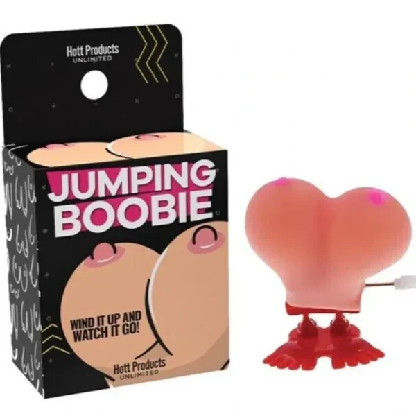 Shop Jumping Boobie - Wind up Walking Boobs - Funny Hen Party Novelty Adult Gag Gift - Miniature Marvels: Airplane Models & Painted Dice Egpull