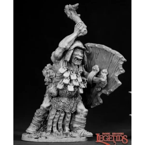 Cheap Kagunk Ogre Chieftan: Dark Heaven Legends RPR 02325 - Miniature Marvels: Airplane Models & Painted Dice Miniature