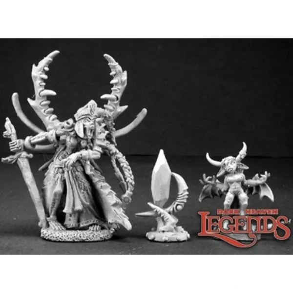 Best Kal'Valanis, Lich Queen: Dark Heaven Legends RPR 03187 - Miniature Marvels: Airplane Models & Painted Dice Miniature