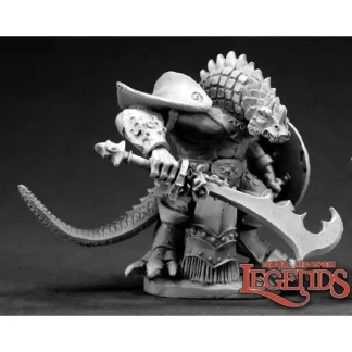 Hot Kar'Drakir, Reptus Dragonman Warrior: Dark Heaven Legends RPR 03316 - Miniature Marvels: Airplane Models & Painted Dice Miniature