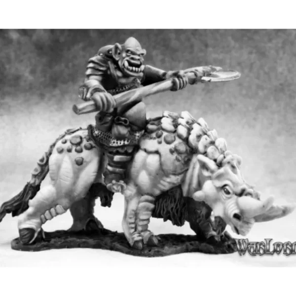 Best Sale Kargir Tundra Beast Rider: Warlord RPR 14632 - Miniature Marvels: Airplane Models & Painted Dice Miniature