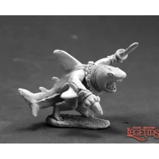 Hot Karkarion Shark Warrior: Dark Heaven Legends RPR 03617 - Miniature Marvels: Airplane Models & Painted Dice Miniature
