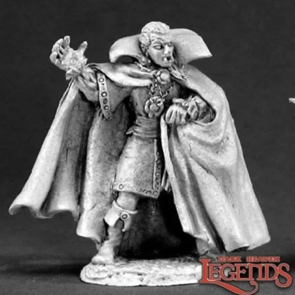 Fashion Kaspar Von Mondstein, Vampire: Dark Heaven Legends RPR 03387 - Miniature Marvels: Airplane Models & Painted Dice Miniature