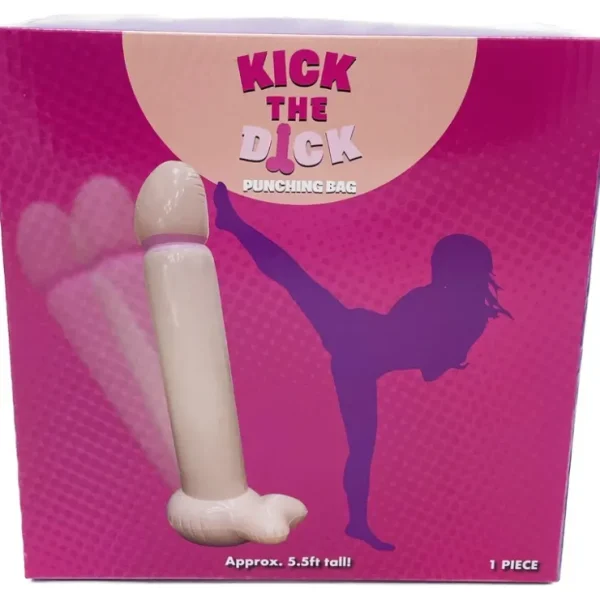 Sale KICK THE DICK PUNCHING BAG - 5FT Giant Inflatable Pecker Party GaG Joke Gift - Miniature Marvels: Airplane Models & Painted Dice Egpull