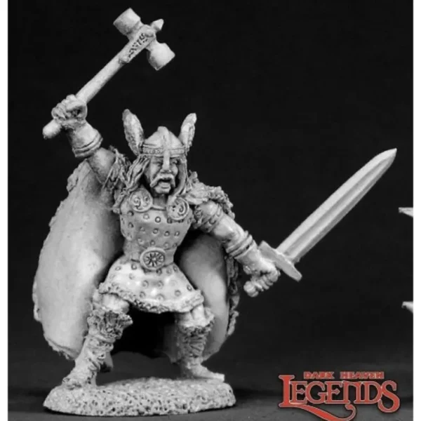 Hot King Jurgen Heyerdal: Dark Heaven Legends RPR 02295 - Miniature Marvels: Airplane Models & Painted Dice Miniature