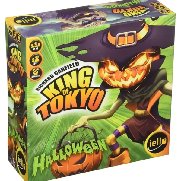 Best Sale King of Tokyo: Halloween 2017 Edition - IEL 51418 - Miniature Marvels: Airplane Models & Painted Dice Board Game