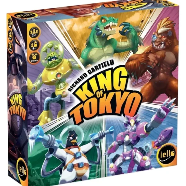 Discount King of Tokyo: New Edition - IEL 51314 - Miniature Marvels: Airplane Models & Painted Dice Board Game