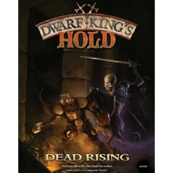 Clearance Kings of War: Dwarf Kings Hold - Dead Rising MGE DHM81-1 - Miniature Marvels: Airplane Models & Painted Dice Board Game