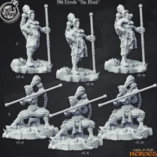 Best Sale Kiroda "The Monk" - Miniature Marvels: Airplane Models & Painted Dice Miniature