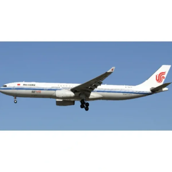 *KJ Models KJ-A333-035 1:200 Air China A330-300 B-5977 "50th A330 for AIR CHINA" - Miniature Marvels: Airplane Models & Painted Dice* Airplane Model