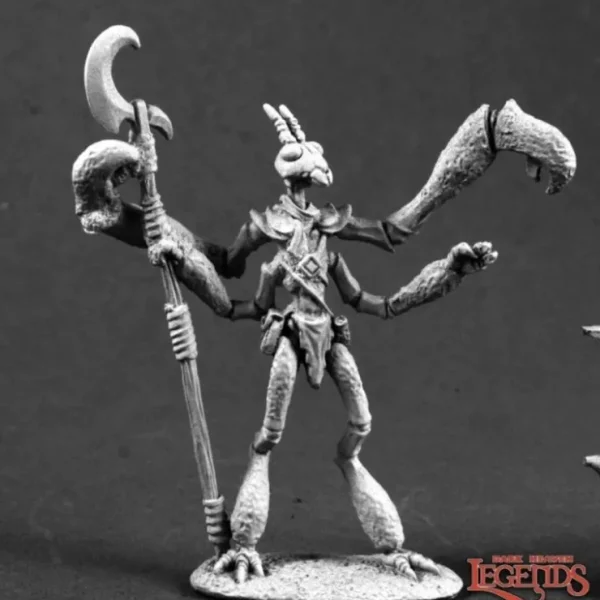 New Klichik, Mantis Warrior: Dark Heaven Legends RPR 03552 - Miniature Marvels: Airplane Models & Painted Dice Miniature