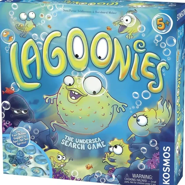 Outlet Lagoonies: The Undersea Search Game TAK 697648 - Miniature Marvels: Airplane Models & Painted Dice Board Game