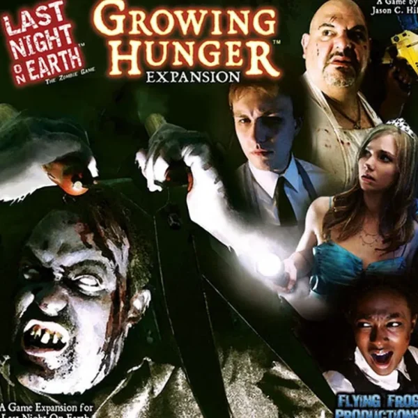 New Last Night on Earth: Growing Hunger Expansion FFP 0103 - Miniature Marvels: Airplane Models & Painted Dice Board Game