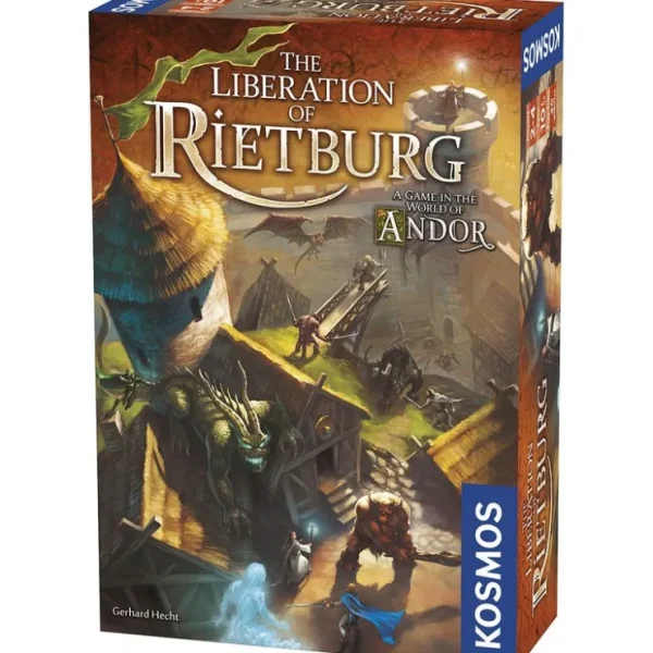 Shop Legends of Andor: The Liberation of Rietburg TAK 691746 - Miniature Marvels: Airplane Models & Painted Dice Board Game